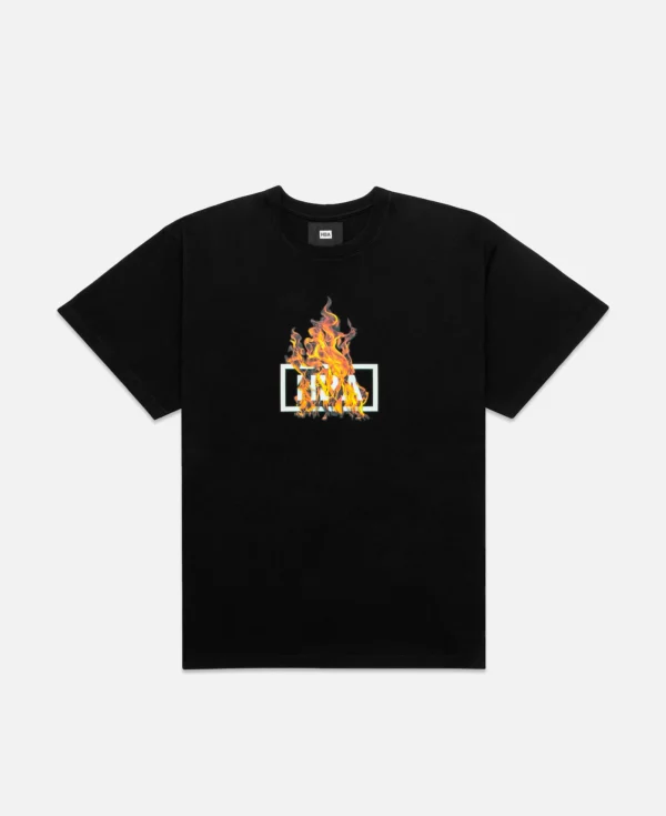 Hood by Air Ablaze Box Logo Shirt - Black