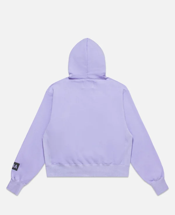 Hood by Air Box Logo Hoodie-Purple